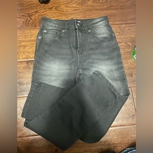 Black/Grey Wonder Nation Jeans Women 12 Slim